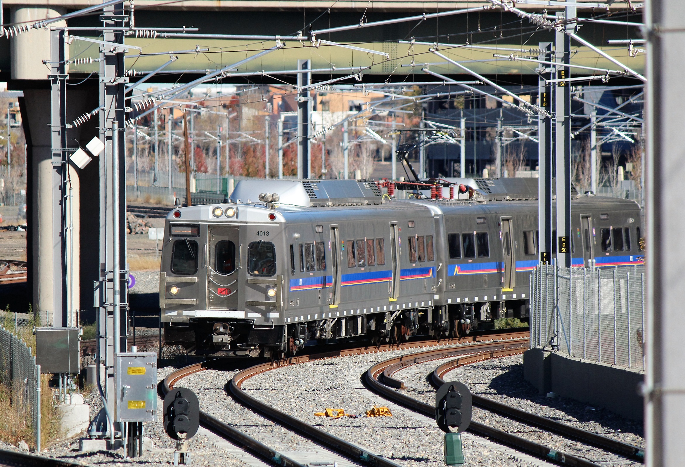 Rail News - Denver RTD Opens 'A Line' Commuter-rail Route To Airport ...